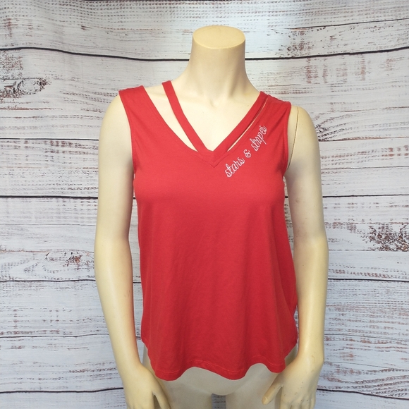 Fifth Sun red tank top EUC - Picture 1 of 7